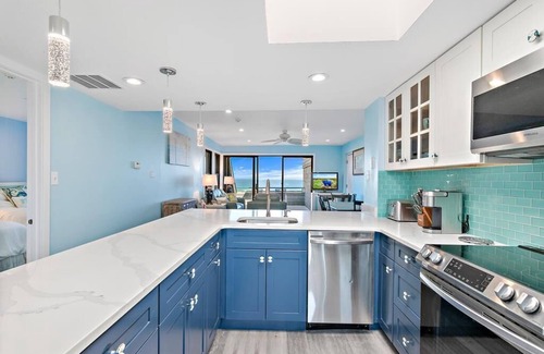 North Beach Haven Condo | Ocean View Fishery Condo with Pool and Family Amenities