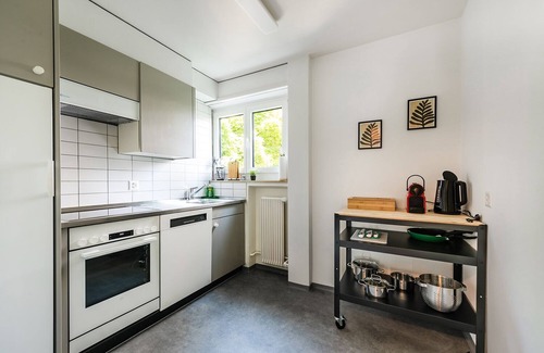 Kreuzlingen Apartment | Top-Rated Vrbo Property with Family-Friendly Kitchen