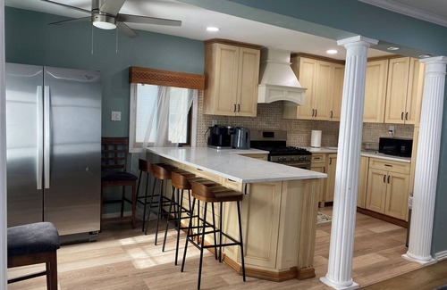Elmont Apartment | 2 Bedroom Apartment Near UBS Arena, JFK, & NYC