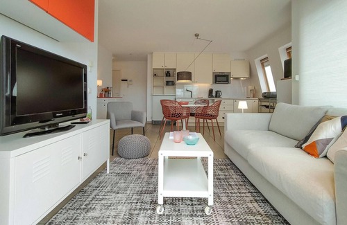 Bredene Apartment | Unwind at a Beachfront Retreat with Ocean Views