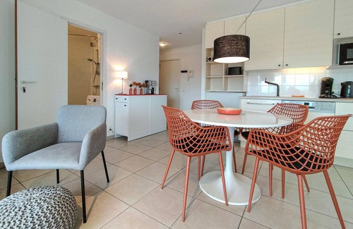 Bredene Apartment | Unwind at a Beachfront Retreat with Ocean Views