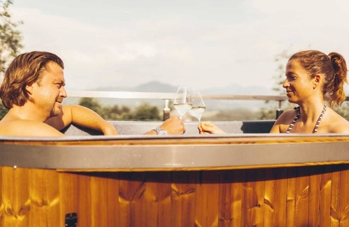 Koppl Ski Chalet | Pet-Friendly Getaway with Pool and Ocean Views
