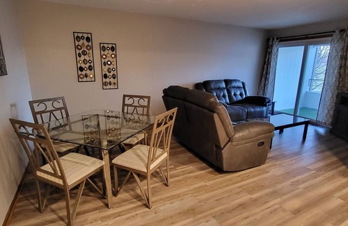 Rochester Condo | Modern 2-Bedroom Condo with Pool and Garage Option