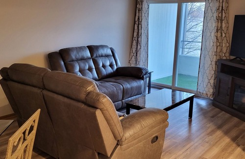 Rochester Condo | Modern 2-Bedroom Condo with Pool and Garage Option