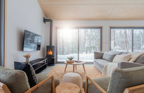 La Conception Ski Chalet | 2 Bedroom, Pet Friendly Forest Chalet With Hot Tub