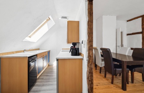 Rambin Apartment | Practical Vacation Apartment in Authentic Half-Timbered House
