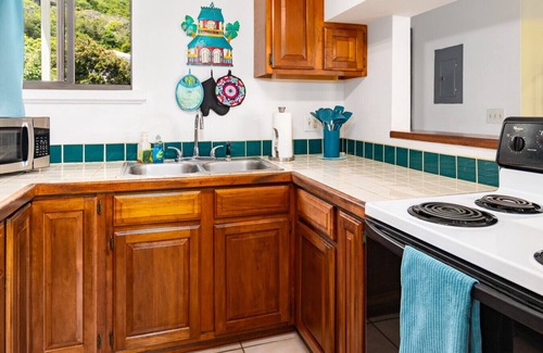 Estate Pastory Apartment | Elegant 2 Bdrm Retreat with Pool & Car in Cruz Bay