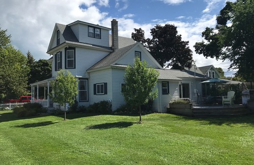 Elk Rapids House | Steps from the Beach: Spacious Home with Oceanfront Views