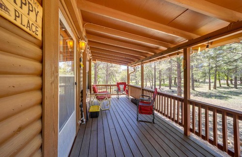 Happy Jack House | Delightful Happy Jack Cabin: Decks, Grill & Wooded Views