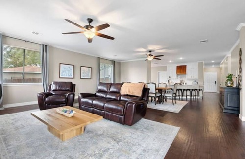 Buda House | Inviting Pool on the Green - Rated 9.8 with Family Amenities