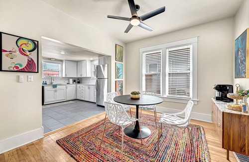 Rogers House | Explore Downtown Rogers: Heated Pool & King Bed Awaits