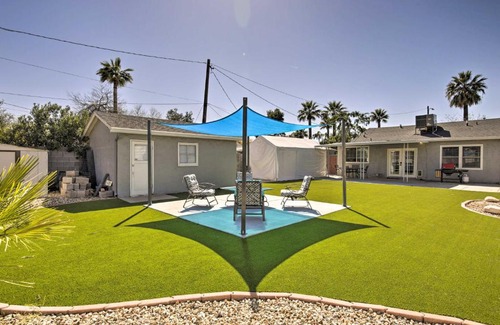Fairview Historic District House | Inviting Central Phoenix Cottage with Private Yard Escape