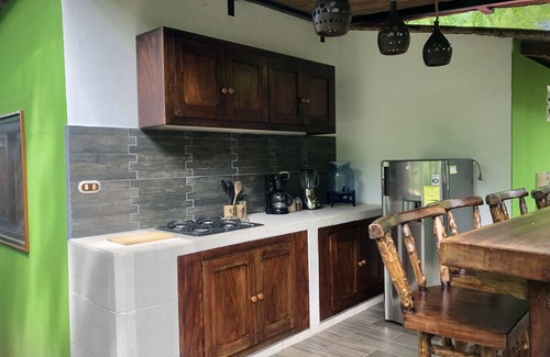 San Juan de Oriente Cabin | Private Casitas with Pool and Ocean View by Laguna de Apoyo