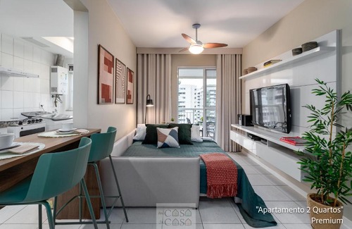 Camorim House | Modern 4-Star Retreat with Balcony Near RioCentro