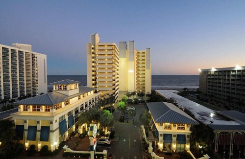 Myrtle Beach Hotel | Oceanfront 2 Queens Room at Sea Crest Resort - Top Rated!