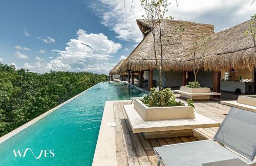 Tulum Apartment | Stunning Oceanfront Retreat with Infinity Pool & Hot Tub