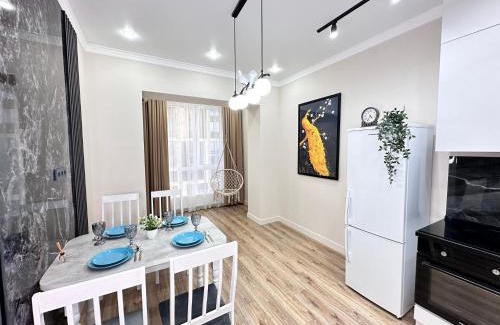 Almaty Apartment | Guest Rated 9.8: Family-Friendly 2 Room Apartment at ЖК Комфорт Сити Бизнес