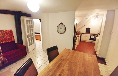 Chartres Apartment | Historic 2-Room Apartment with Cathedral View & Kitchen