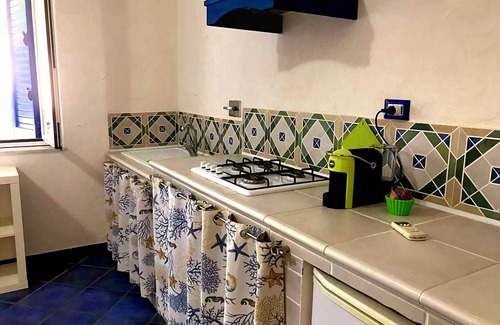 Capo d'Orlando Apartment | 2-room apartment garden side with big terrace only 3 min from the beach