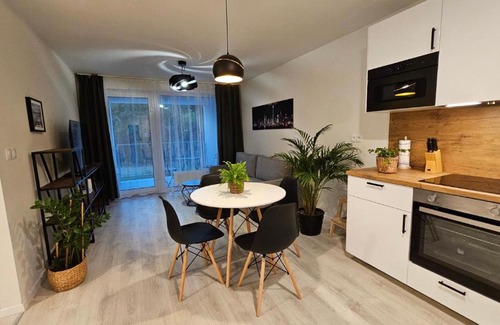 Ruzinov Apartment | Family-Friendly 2-Room Apartment with Terrace in New Building