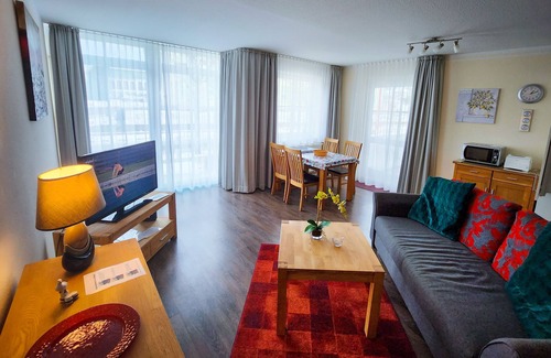 Binz Apartment | Idyllic 2 Room D 006 - Wohnpark Binz with Indoor Pool