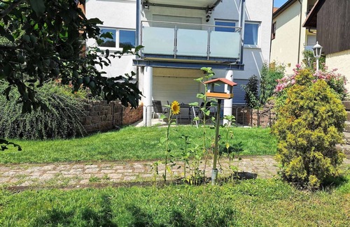 Busenbach Apartment | Exceptional 2 Room Kitchen Suite with Balcony & Parking