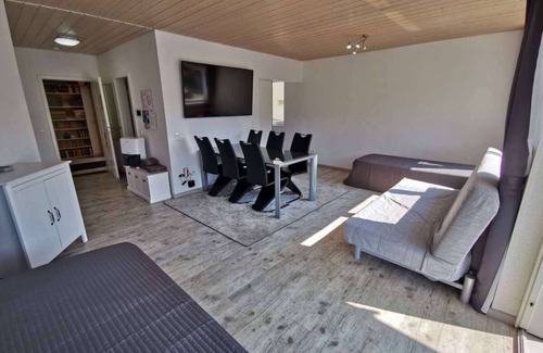 Busenbach Apartment | Exceptional 2 Room Kitchen Suite with Balcony & Parking