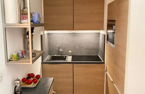 Allos Apartment | Well-Equipped 2 Rooms with South East View & Pool Access