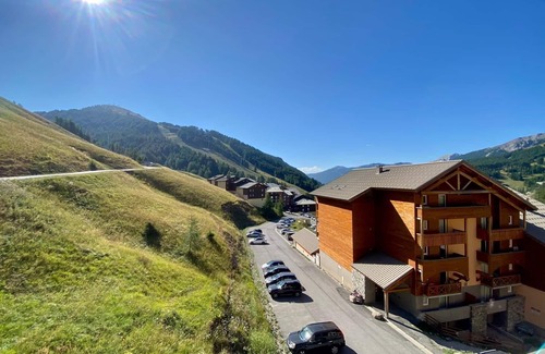 Allos Apartment | Well-Equipped 2 Rooms with South East View & Pool Access