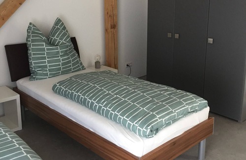 Freiburg im Breisgau Apartment | Family-Friendly 2-Bedroom Retreat with Balcony & Kitchen