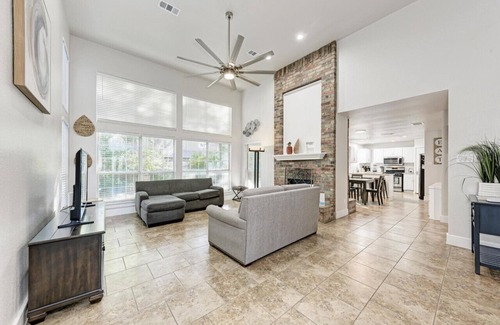 Chandler Creek House | 2 Story Home in Round Rock Sleeps 16 Guests