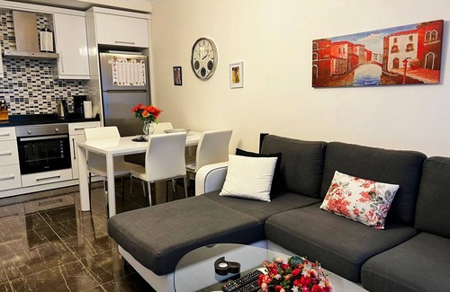 Alanya Condo | Inviting 2-Room Retreat at a Premier Resort with Ocean Views