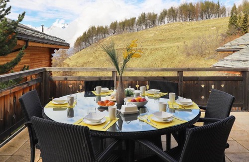 Saint-Pierre-de-Clages Other | Spacious 5-Bedroom Home with Mountain Views for 10 Guests