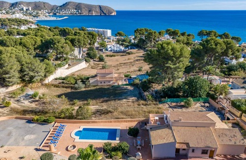 Moraira Villa | Spacious Villa with Private Pool for 8 Guests