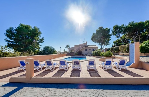Moraira Villa | Spacious Villa with Private Pool for 8 Guests
