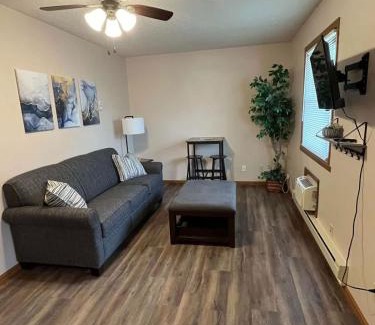 Tomah Apartment | Cozy Retreat on Veterans Street: Perfect for Families