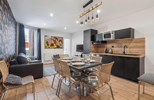 Puteaux Apartment | Discover 201 Suite Anne - Pet-Friendly Haven with Kitchen
