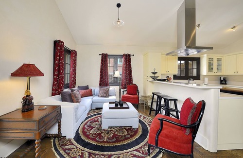 Historic Eastside House | Heritage Award Home in Santa Fe with Spa & Outdoor Dining