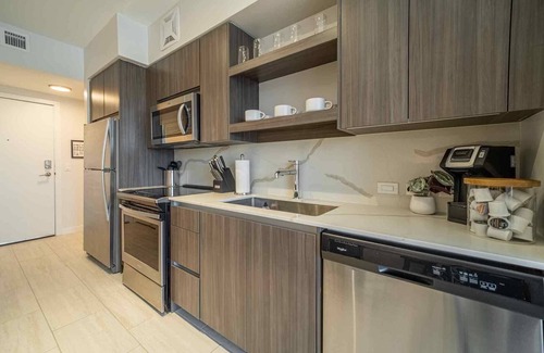Ludlam Apartment | Relax at Tucker Dadeland: Pet-Friendly with Pool & Spa