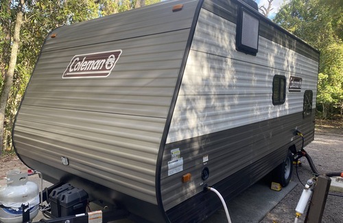 Paisley House | Family-Friendly Coleman Bunkhouse Camper Delivered to You