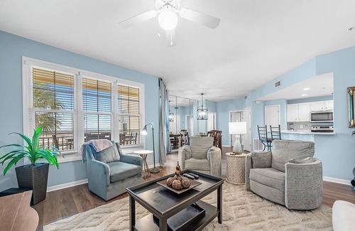 Fort Morgan Condo | Modern Retreat 202E: Ocean View & Spa Bliss Awaits