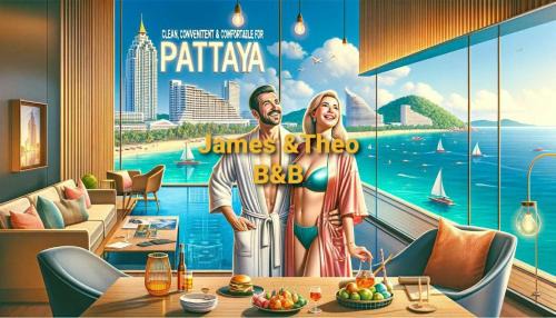 Pattaya Bay Apartment | 20FL Beach Front Huge 1-Bed Condo Next to 5-Star Hotels