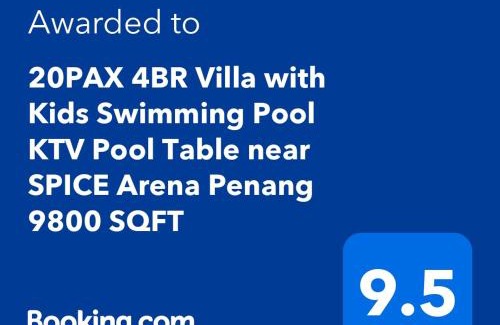 Bayan Lepas House | Family-Friendly 4BR Villa with Pool & BBQ Near SPICE Arena
