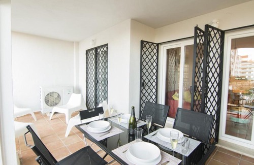 Puerto de la Duquesa Apartment | Inviting 2-Bedroom Retreat with Pool and Play Area