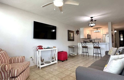 Isabela Condo | Beachfront 3BR Apt with Ocean View & Spa at Jobos Beach