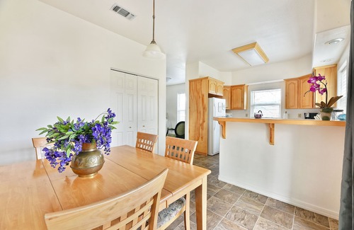 Historic Railroad District House | Top-Rated Duplex with Mountain View & Private Bathroom