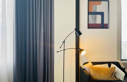 Phra Khanong Apartment | Stylish Two Bedroom Loft Near BTS On Nut with Pool Access