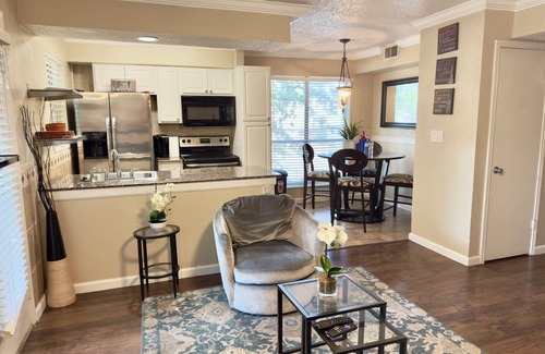 Irving Apartment | Modern 2BD Condo near Airport with Pet-Friendly Perks