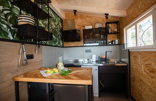 Rogac Ski Chalet | Cozy Wooden Retreat with Breathtaking Sea-View Terrace