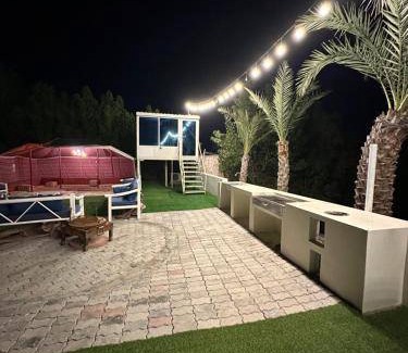 Falaj al Moalla House | Spacious 2500 m² Farmhouse with Pool & Pet-Friendly Stay